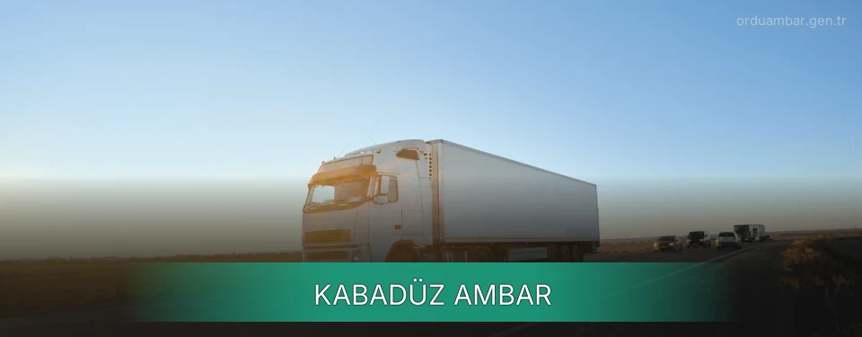 Kabadüz Ambar Kargo Kabadüz Ambar Kargo