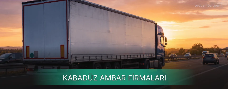 Kabadüz Ambar Taşımacılık Kabadüz Ambar Taşımacılık